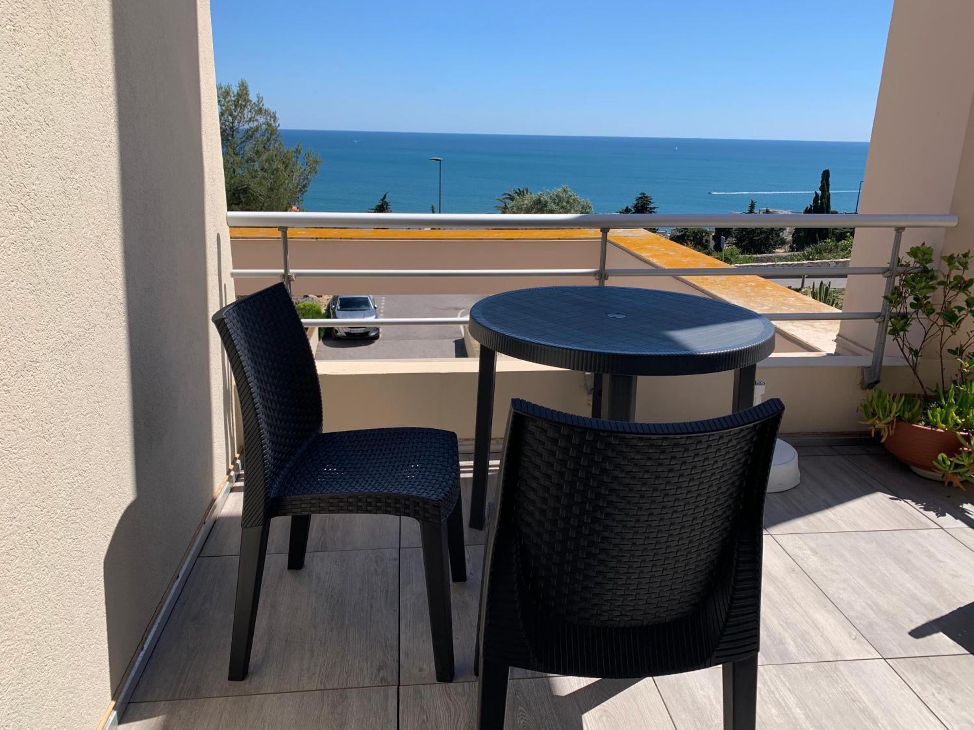 Sete - Vue Mer Imprenable, Piscine, Calme Buitenkant foto